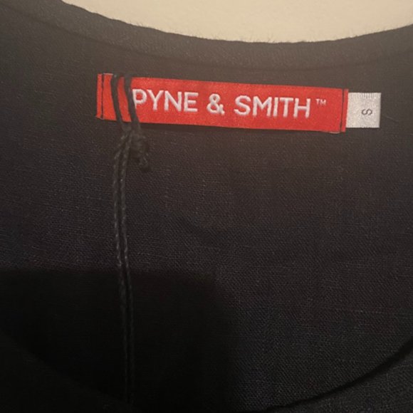 Pyne and Smith Model No.12 Button Up, Midi Dress, Black, Size Small NWT - Picture 13 of 14